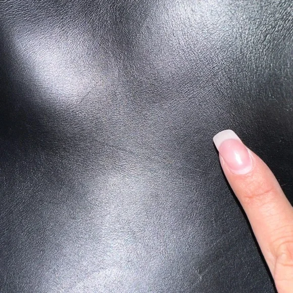 Prada Bibliothèque Leather Tote Black and Red 2-way Shoulder Bag - Picture 10 of 13